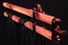 Eastern Red Cedar Native American Flute, Minor, Mid G-4, #G3Da